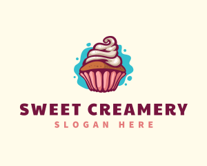  Cupcake Pastry Bakery logo design