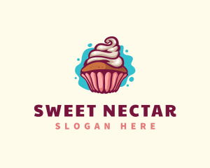  Cupcake Pastry Bakery logo design