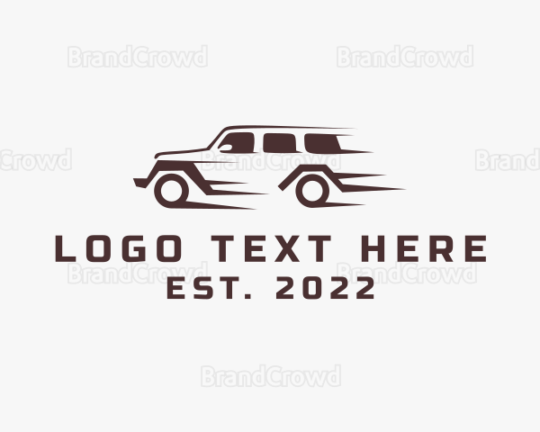 Fast Off Road Car Logo