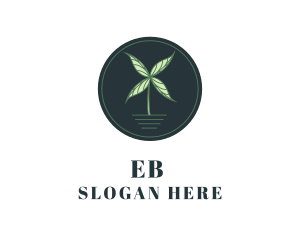 Natural Leaf Windmill  Logo