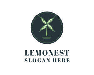 Natural Leaf Windmill  Logo