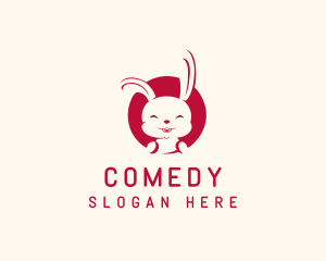 Rabbit Pet Veterinary Logo