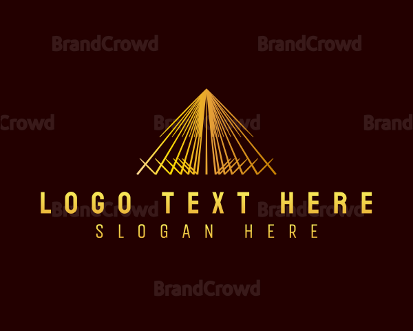 Premium Pyramid Marketing Logo