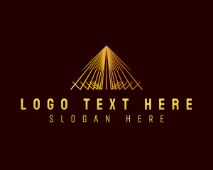 Premium Pyramid Marketing Logo