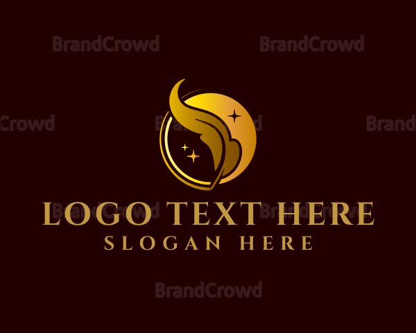 Feather Quill Writing Logo