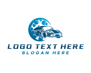 Auto - Car Wash Detailing logo design