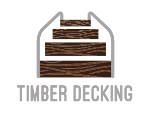 Wood Stairs Carpentry logo design