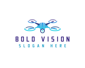 Flying Drone Camera logo design