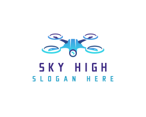 Flying Drone Camera logo design