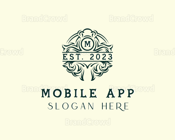 Luxury Gourmet Restaurant Logo