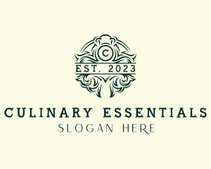 Luxury Gourmet Restaurant logo design