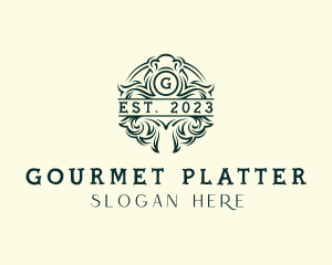 Luxury Gourmet Restaurant logo design