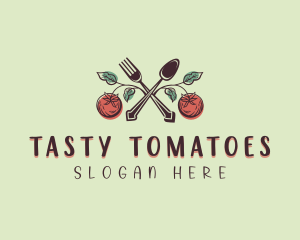 Tomato Organic Dining logo design