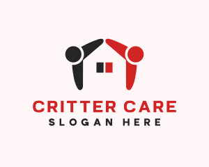 Volunteer Care Shelter logo design