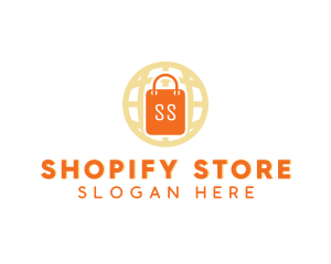 Ecommerce - Global Ecommerce Bag logo design