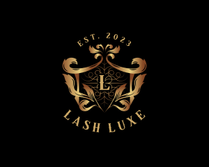 Luxurious Ornament Hotel logo design