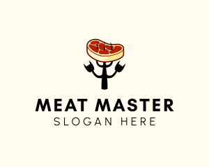 Devil Steak Restaurant  logo design