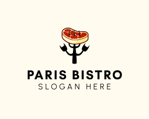 Devil Steak Restaurant  logo design