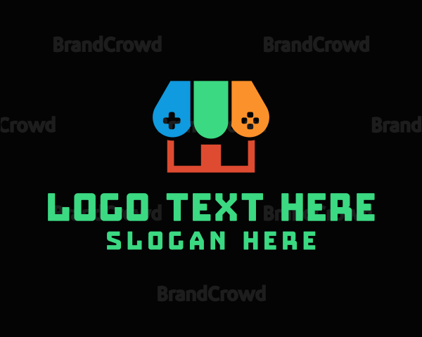 Gaming Console Shop Logo