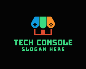 Console - Gaming Console Shop logo design