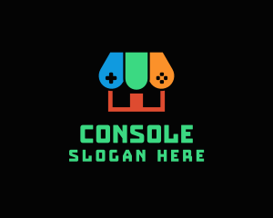 Gaming Console Shop logo design