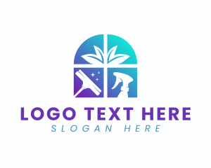 Plant Based - Natural Clean Housekeeping logo design