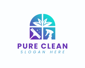 Natural Clean Housekeeping logo design