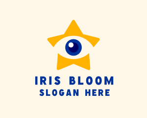 Iris - Star Eye Vision logo design