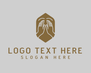 Therapy - Massage Hands Therapy logo design