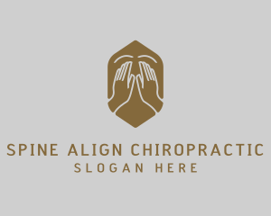 Chiropractor - Hands Therapy Spa logo design