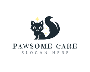 Vet - Cat Vet Animal logo design