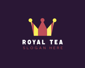 Stripes Royal Crown logo design