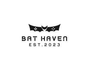 Bat - Bat Controller Gaming logo design