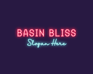 Neon Club Bar logo design