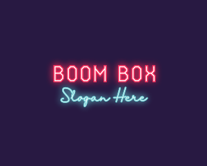 Neon Club Bar logo design