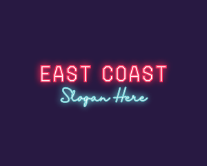 Neon Club Bar logo design