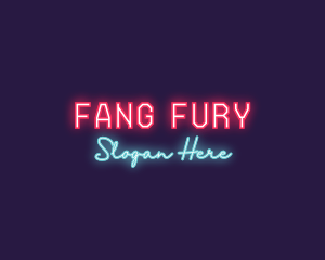 Neon Club Bar logo design