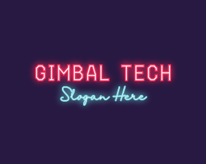 Neon Club Bar logo design