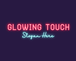 Neon Club Bar logo design