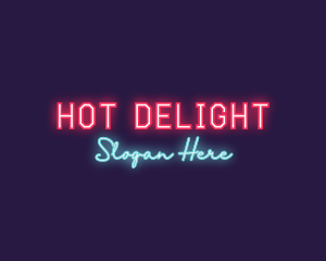 Neon Club Bar logo design