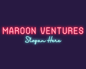 Neon Club Bar logo design