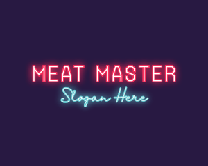 Neon Club Bar logo design