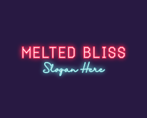 Neon Club Bar logo design