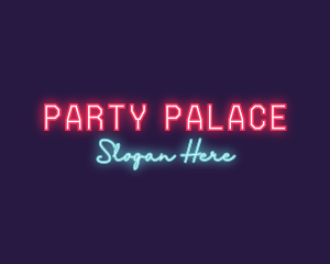 Neon Club Bar logo design