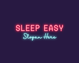 Neon Club Bar logo design