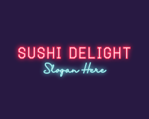 Neon Club Bar logo design