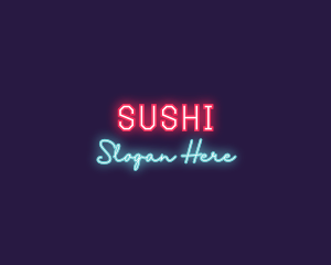 Neon Club Bar logo design