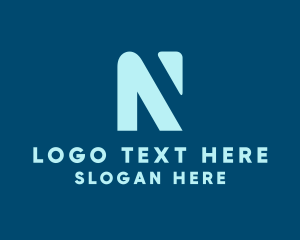 Game Developer - Business Firm Letter N logo design