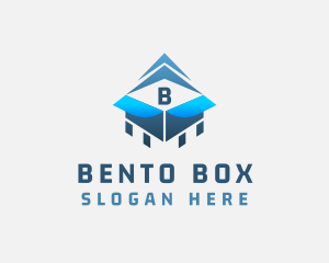 Cargo Box Logistics Mover logo design