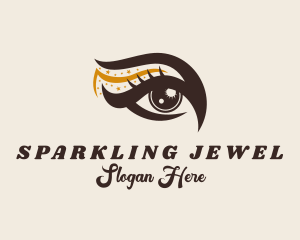 Beauty Eyelash Sparkle logo design